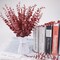 36 Pcs Dark Red Eucalyptus Stems Artificial Leaves Faux Eucalyptus Stems Branches 15 inch for Wedding Bouquet Home Decor